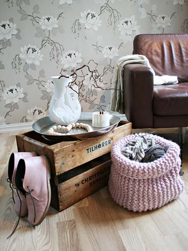 DECORA TU VIDA -DIY-: Muebles Auxiliares Con Cajas de Madera