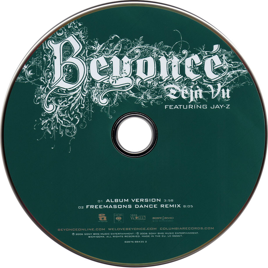 Deja Vu (Single) Beyonce BookletLandia.it