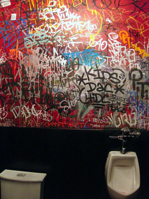 OBJECTSandSUBJECTS Bathroom Graffiti