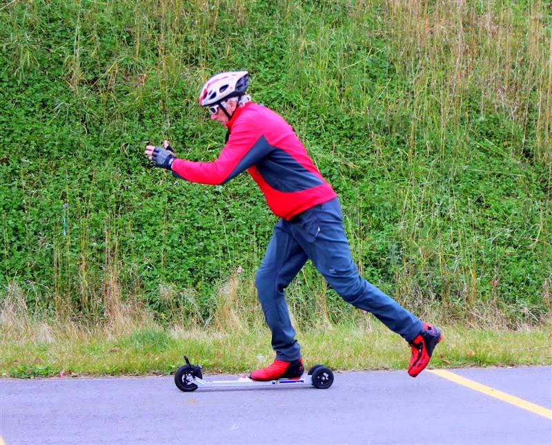 Keith Nicol Adventures Try adding power to your Classic Roller Skiing