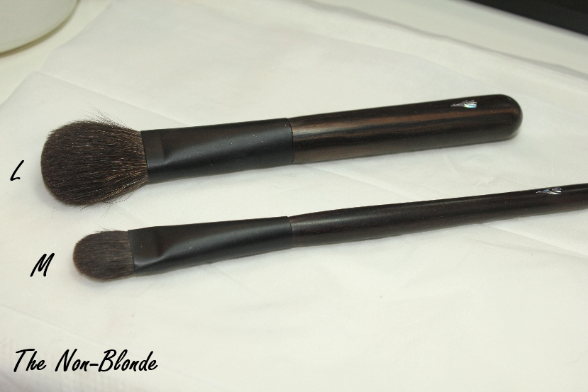 Hakuhodo Kokutan Eye Shadow Brushes L and M The NonBlonde