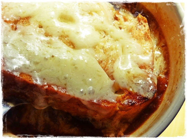 onion soup gratinee