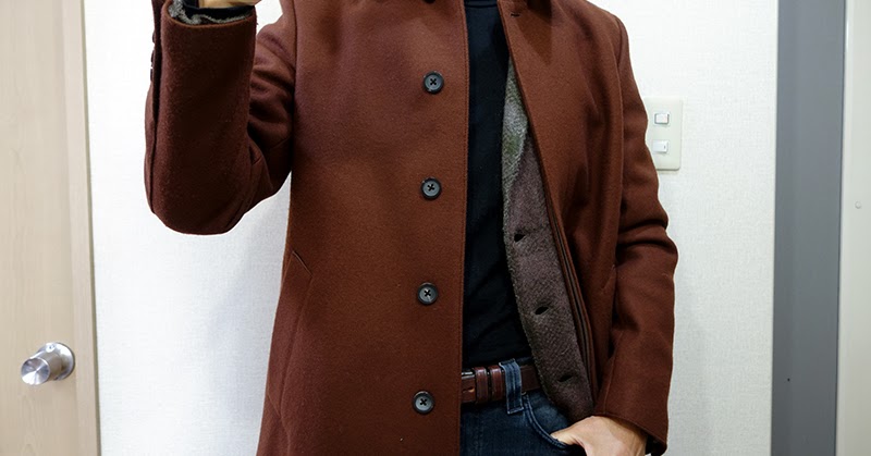 ゆるりブログ: ブラウンのステンカラーコートを買いました。 ど定番の 