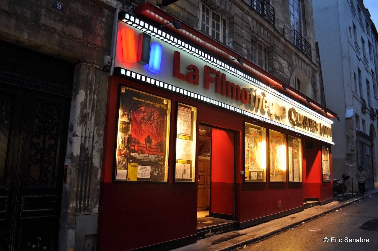 La Filmothèque Du Quartier Latin Rue Champollion Paris Ciné-Façades: Filmothèque du Quartier Latin (Paris 5ème)