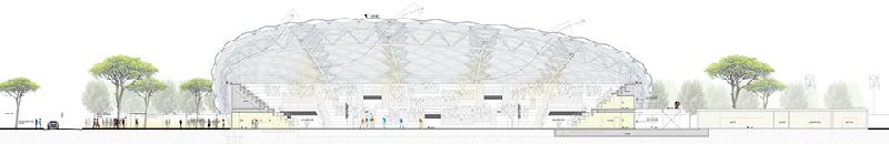 Il nuovo Palazzetto dello Sport di Lamezia