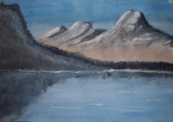 painting acrylic harmony peace watched hoon wei done oil she