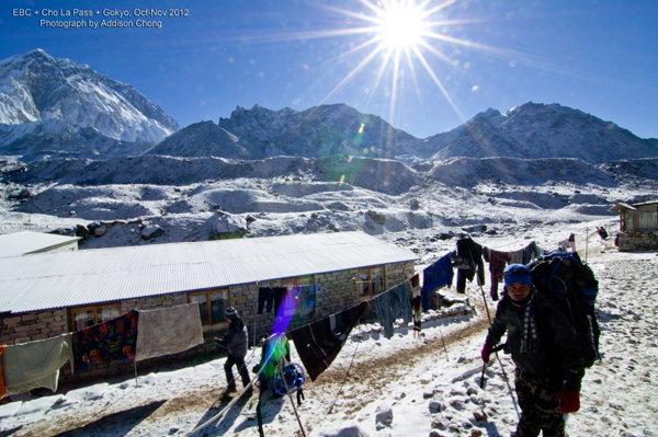 Lobuche to Gorak Shep to EBC