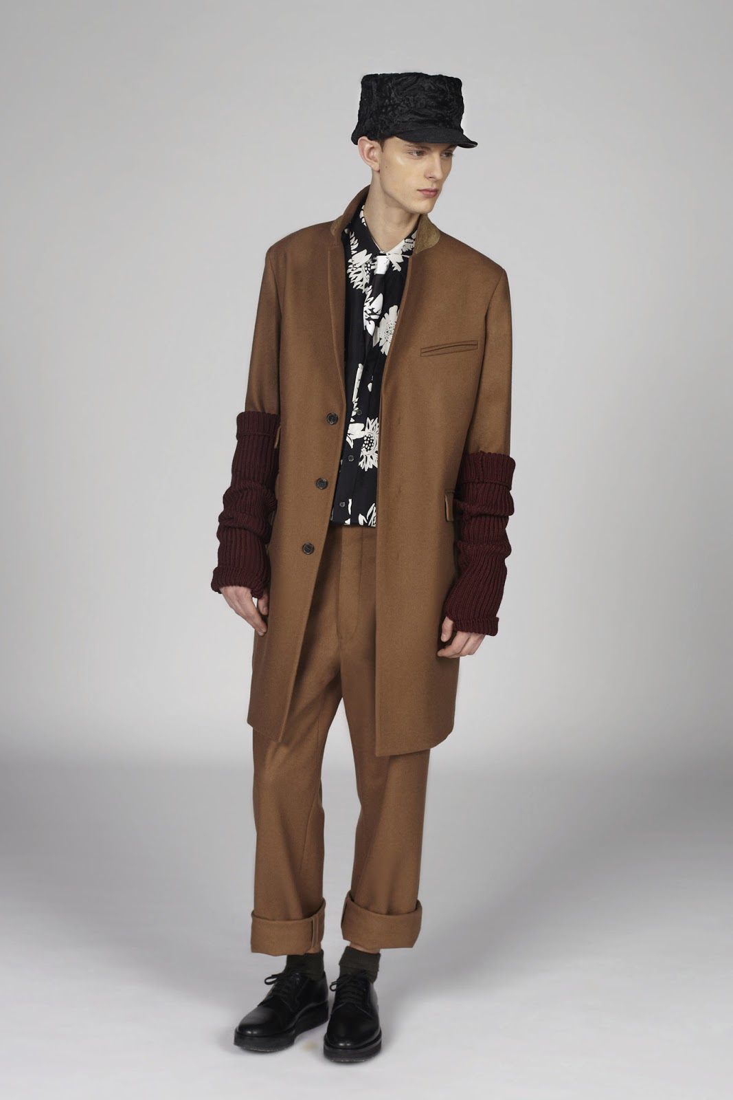 Les 7 Vies De Léa Alexander Ferrario Male Model Otaku: Elvis Jankus and Matvey Lykov: MARNI Fall/Winter 2014