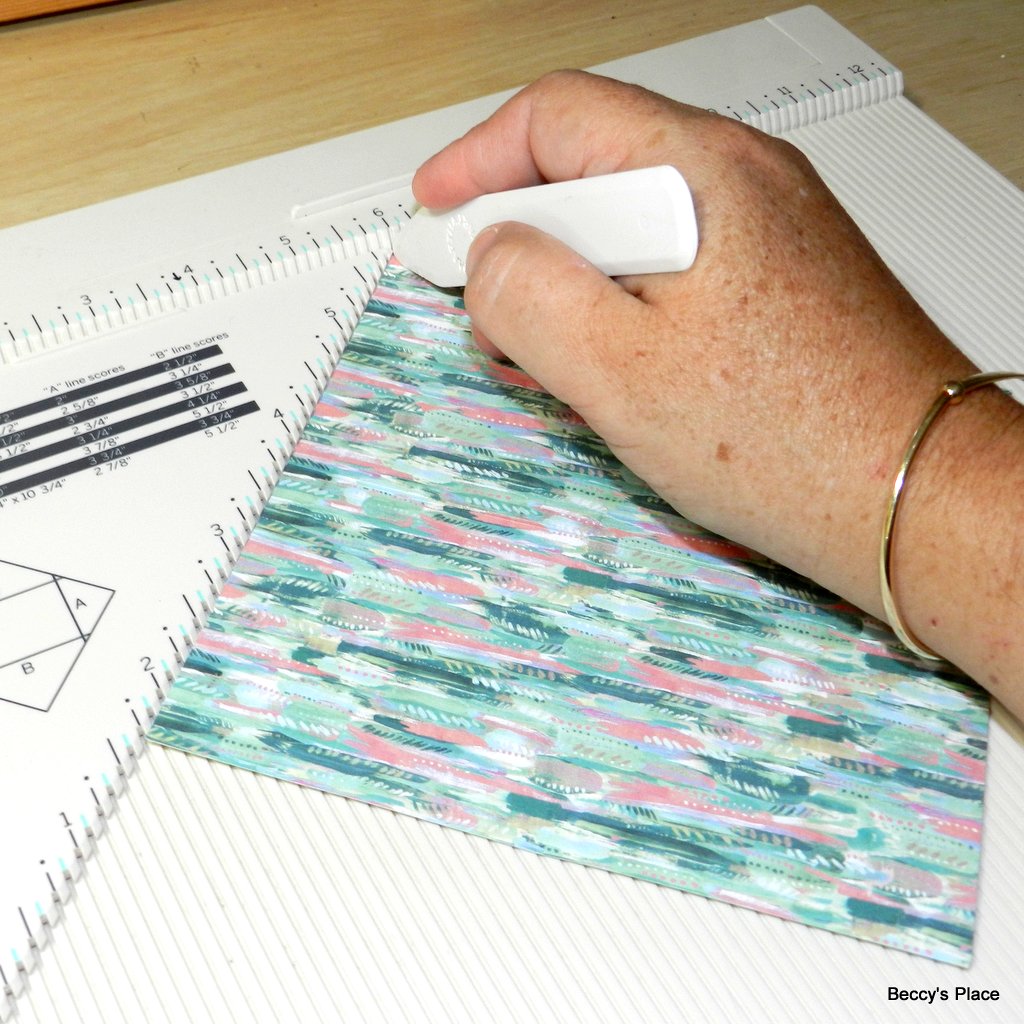 Beccy's Place Tutorial Squash Book Card