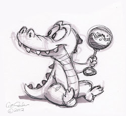 animal sketch dump animals sketchbook gator cartoon drawings drawing cool nice crocodile character alligator ol