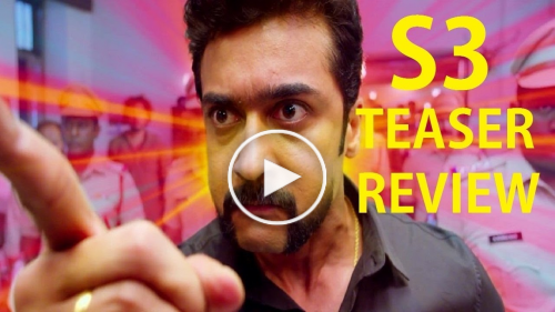 suriya s3 singam 3 teaser review tollywood buzz latest tollywood