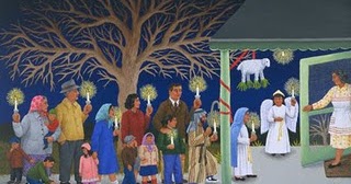 Las posadas navideñas en México.