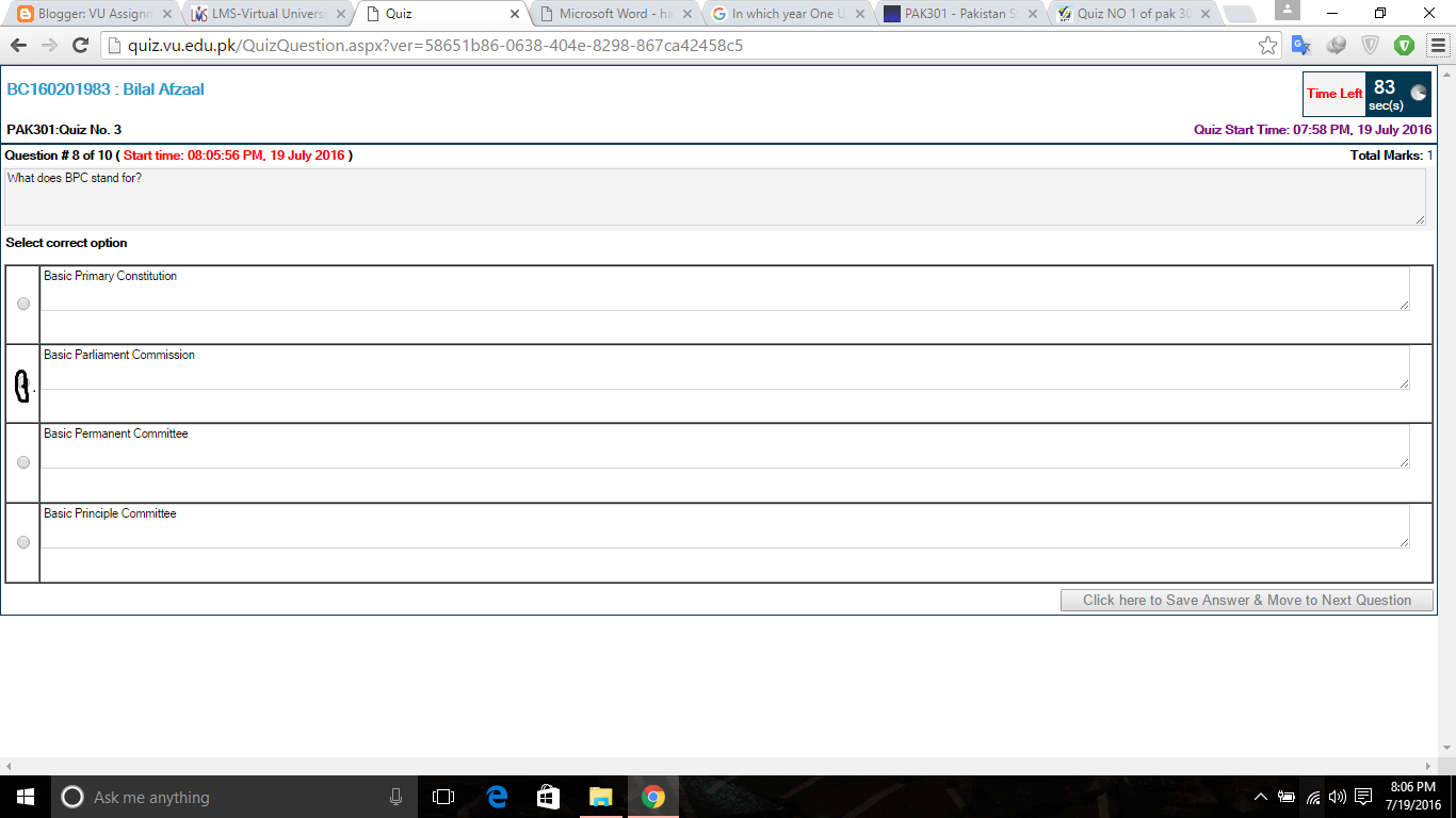 Pak301 handouts image