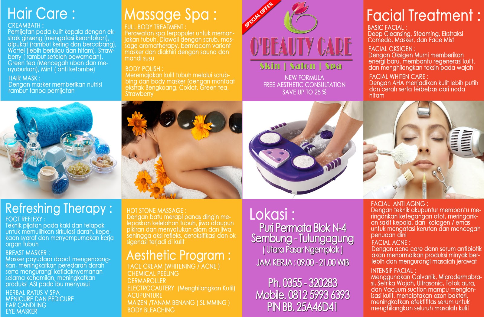 SKIN CARE, SALON, DAN SPA DI TULUNGAGUNG: SKIN CARE, SALON, DAN SPA DI