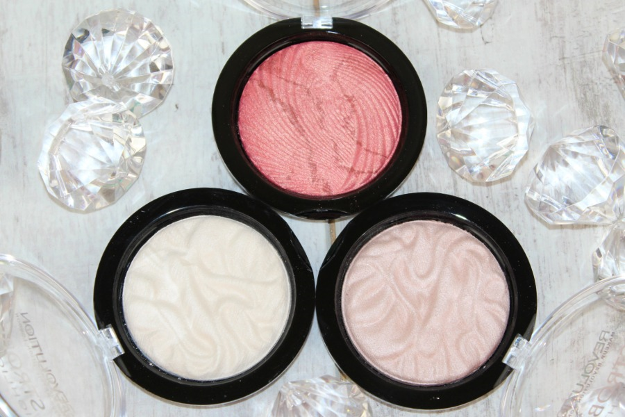 Revolution Strobe and Vivid Baked Highlighters Review & Photos Pink