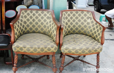 thrift shop, thrift chairs, bangkal makati