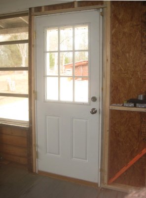 5 Acres & A Dream: Porch Door: Before, After, & In-Between