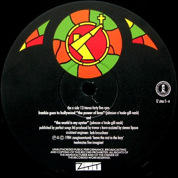 Frankie Goes To Hollywood The Power Of Love Traduction Vinyl-Video: Frankie Goes To Hollywood - The Power Of Love [1984]