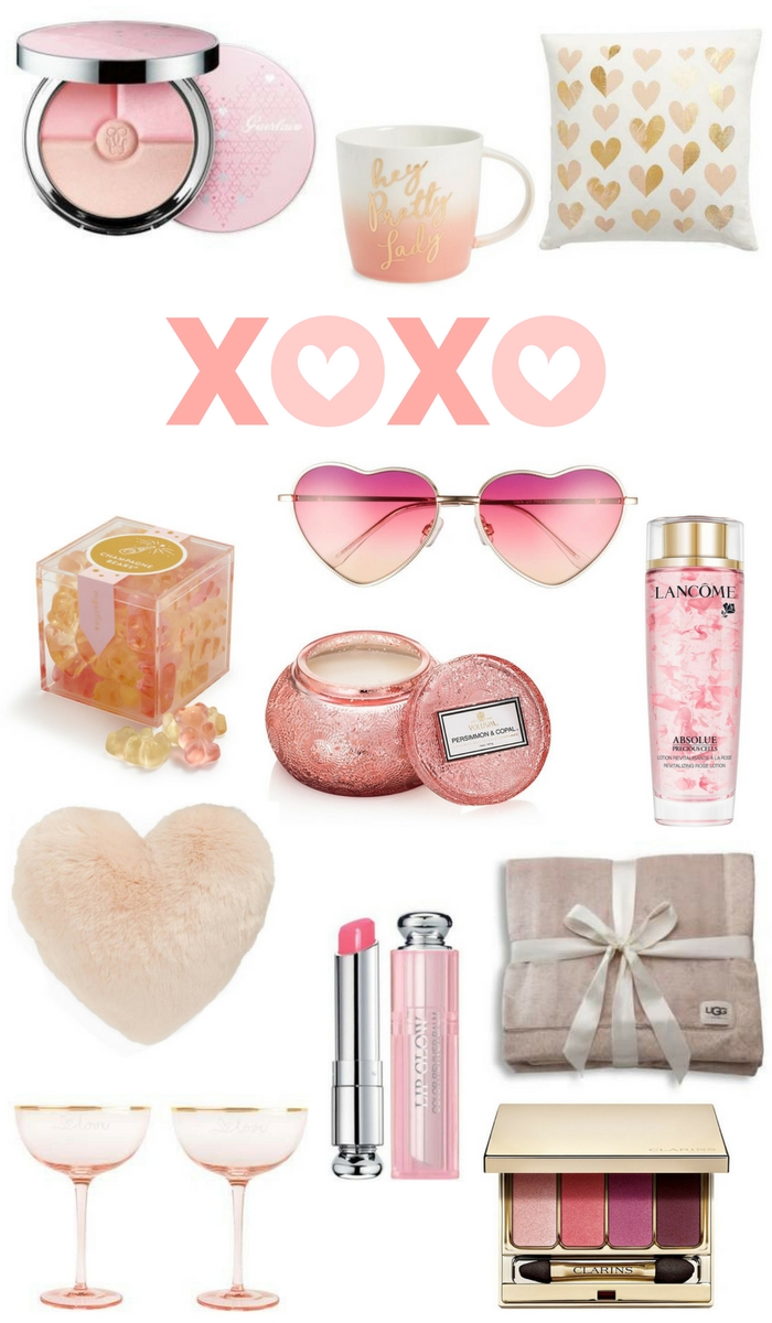 selection love cute present heart pink