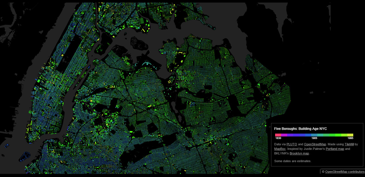 New York building age map