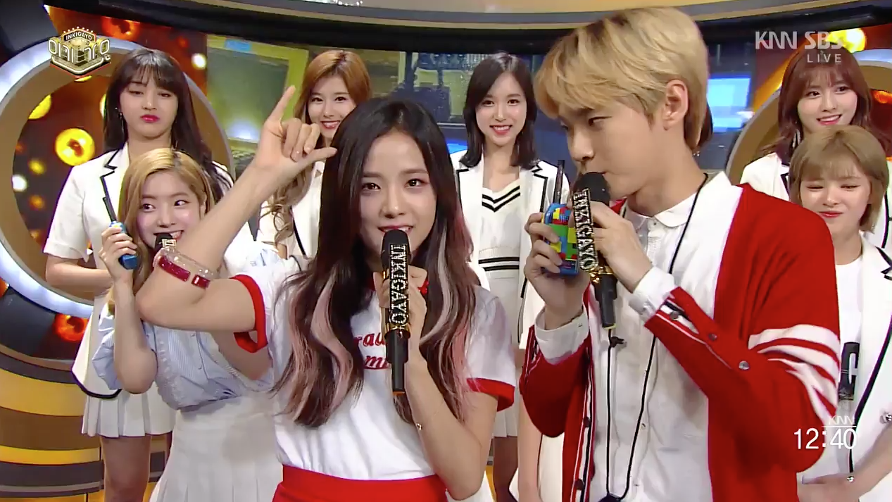 [LIVE STREAM] JISOO MC on Inkigayo today