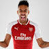 Arsenal hand over Henry’s jersey to Aubameyang