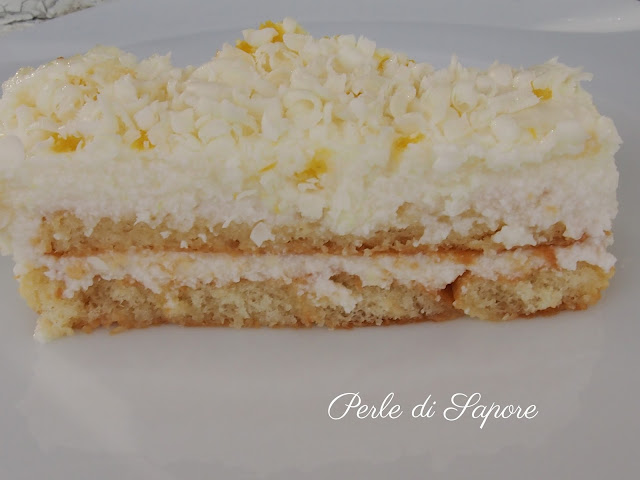 tiramisù al limone e cioccolato bianco