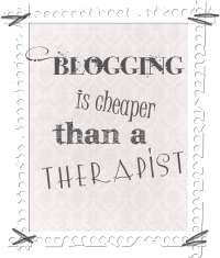 i blog because...