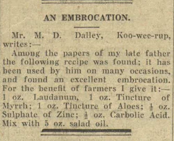 Koo Wee Rup Swamp History What happened in Koo Wee Rup in 1918