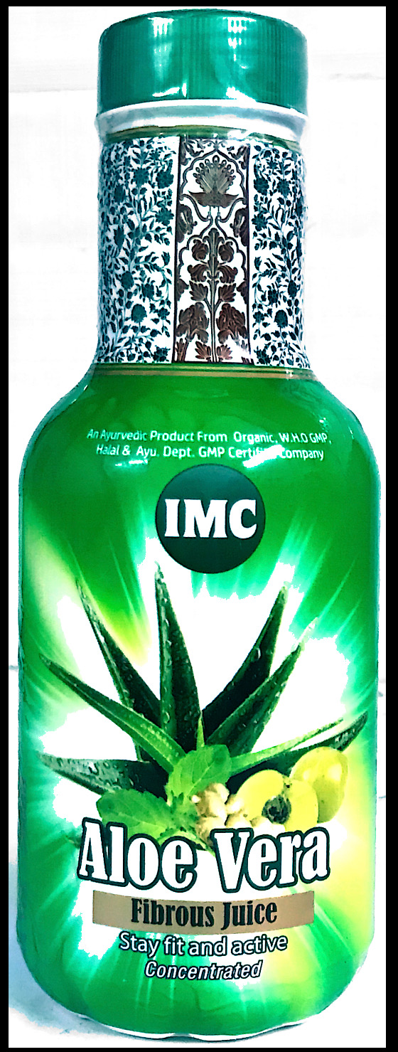 IMC ALOE VERA FIBROUS JUICE BENEFITS AND USES