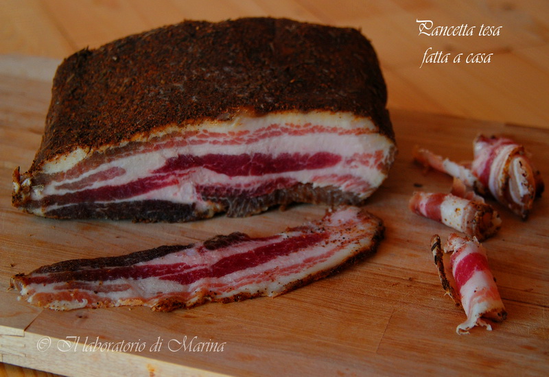 IL LABORATORIO DI MARINA ΦΤΙΑΧΝΩ ΣΠΙΤΙΚΗ ΠΑΝΤΣΕΤΑ // PANCETTA TESA