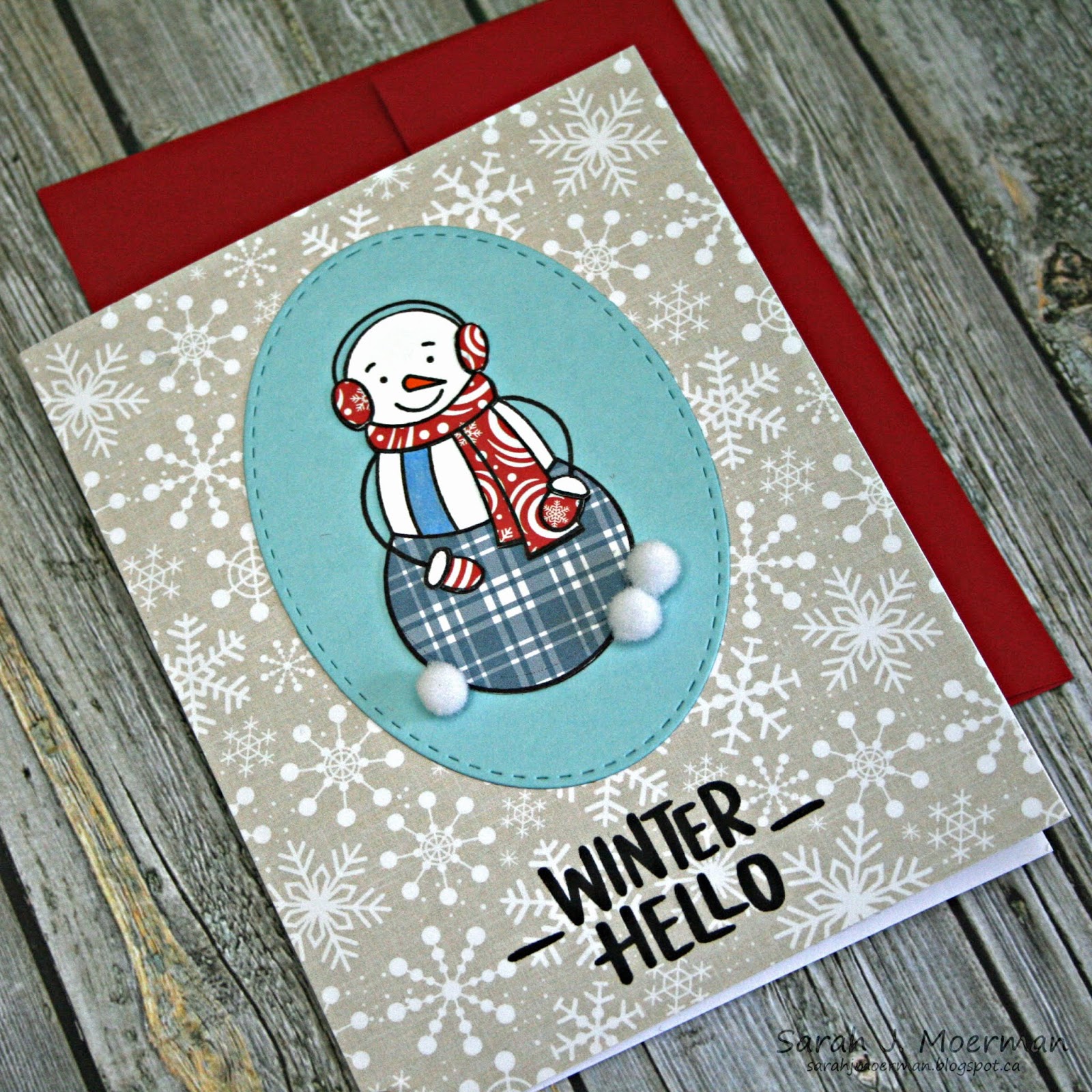 My Impressions SSS January Card Kit Winter Hello & GIVEAWAY