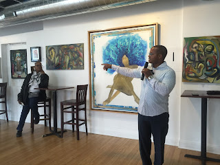 Andre Guichard Bronzeville Art District Gallery Trolley Tour