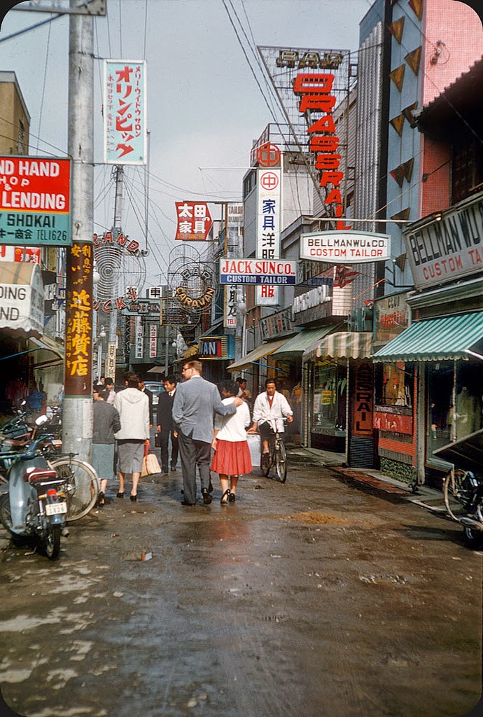 Color Photographs of Japan in the 1950s and 1960s ~ vintage everyday