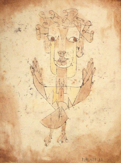 ANGELUS NOVUS: Angelus Novus by Paul Klee - where it all began for us