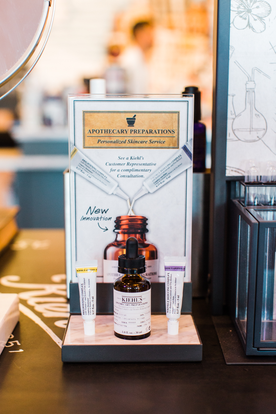 Apothecary Preparations: Kiehl's New Personalized Skincare Service 