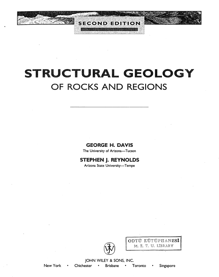 Geociencias Virtual Structural Geology of Rocks and Regions By