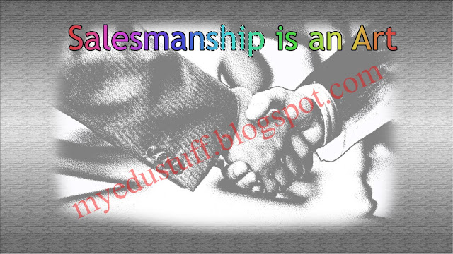 Salesmanship (With outline)