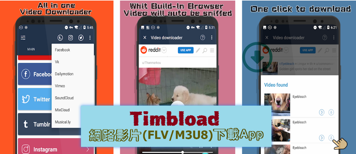 Timbload 全能視頻下載器