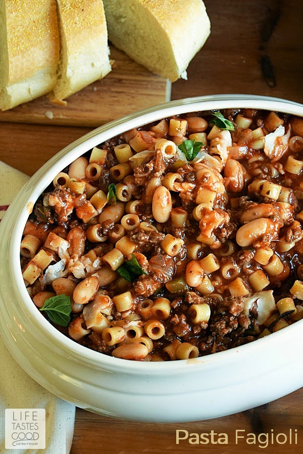 Pasta Fagioli Recipe Life Tastes Good
