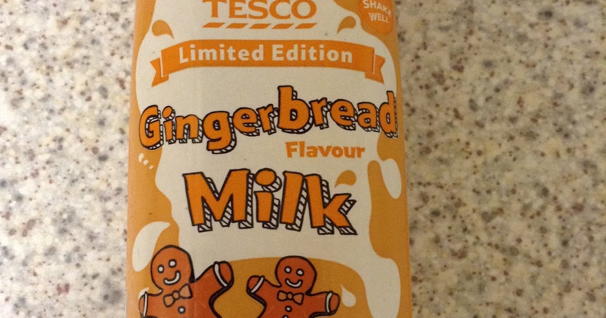 Tesco Gingerbread Flavour Milk Limited Edition