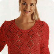 Blusa Calada a Crochet