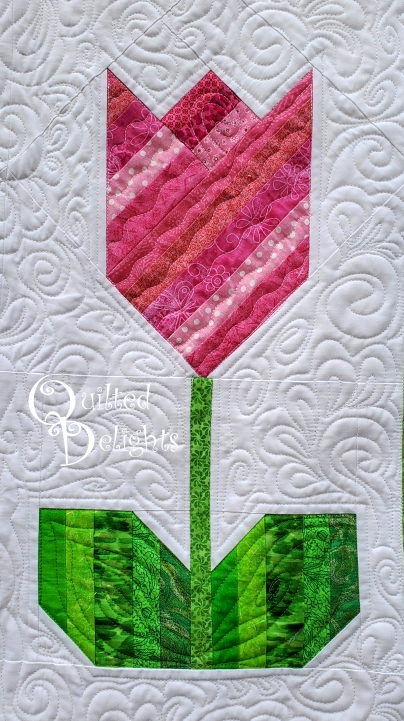 Quilted Delights: All About Strings Blog Hop - Spring Strings