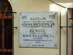 Adam  Mickiewicz  Museum