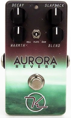 Gear Otaku: Keeley 初のリバーブペダルAurora Reverb 発表。トーンと