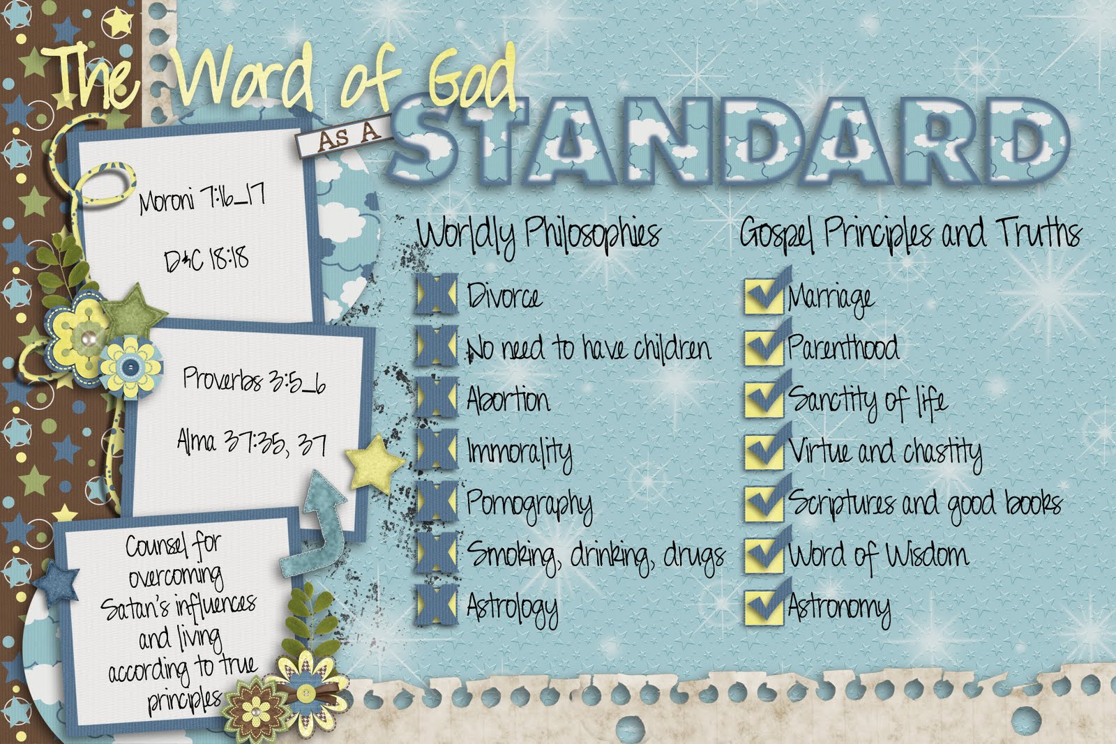 Steadfast and Immovable: Young Women Manual 3 Lesson 37: The Word of