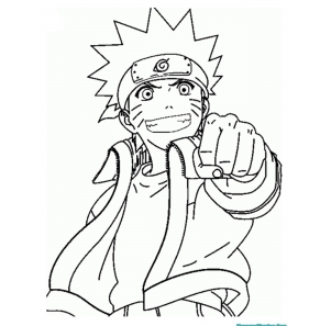 Mewarnai Naruto dengan Warna yang Bagus - blog mewarnai