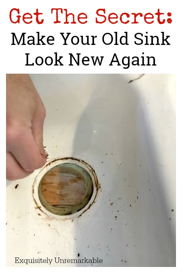 How To Clean An Old Sink