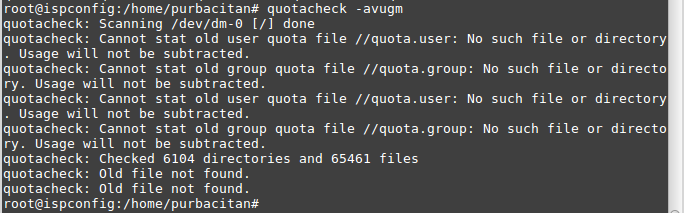 Cannot stat file. Cannot stat file