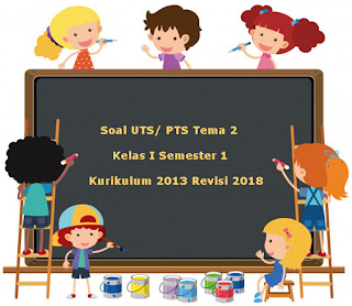 Contoh Soal UTS/ PTS Tema 2 Kelas 1 Semester 1 Kurikulum 2013 Revisi 2018